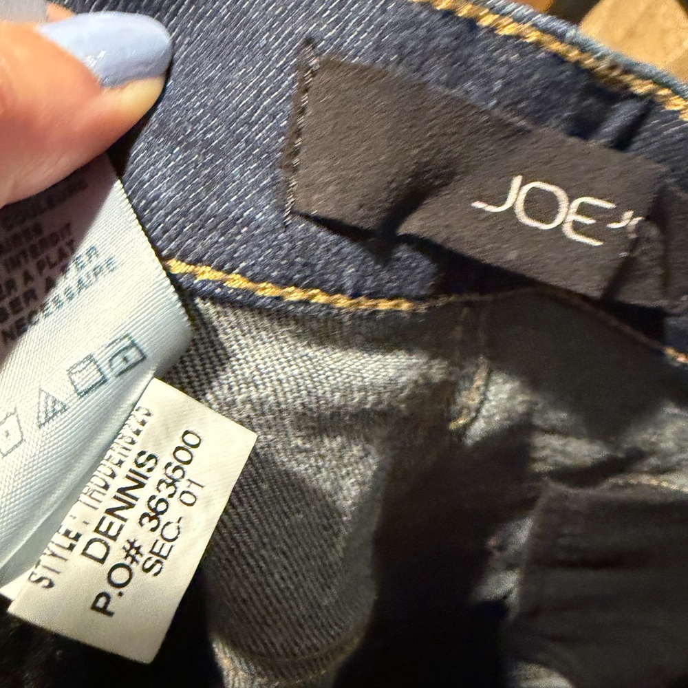 Joe's Jeans The Brixton Cotton Dennis Faded Stone Distressed Straight Slim 30 - Picture 4 of 6